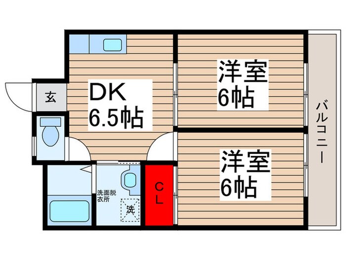 ラフィ－ヌ池田１番館の物件間取画像