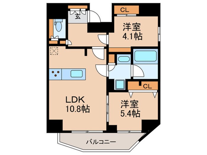 シーフォルム江戸川橋の物件間取画像