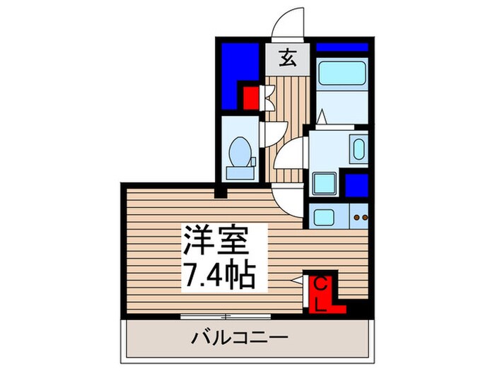 サンシエ大宮の物件間取画像
