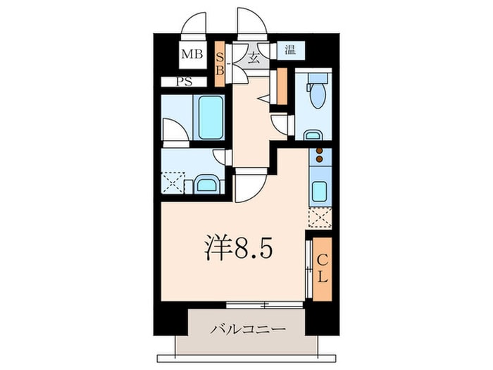 エルスタンザ白金台の物件間取画像