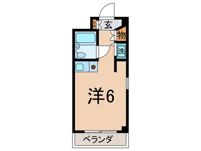 コーポシンビオの物件間取画像