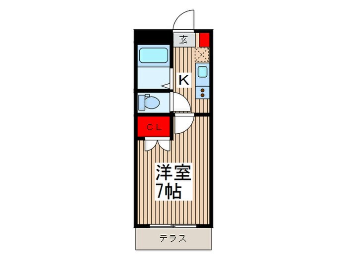 フォレールの物件間取画像