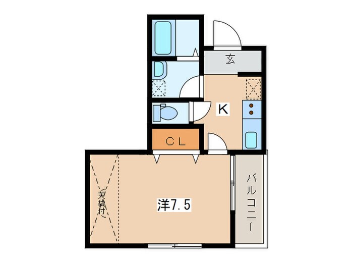 Bear　Wood　Houseの物件間取画像