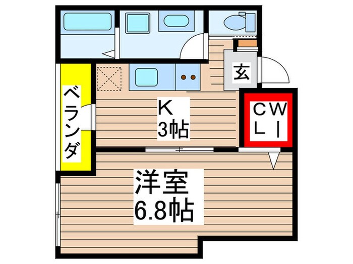 Ｌｉｅｎの物件間取画像