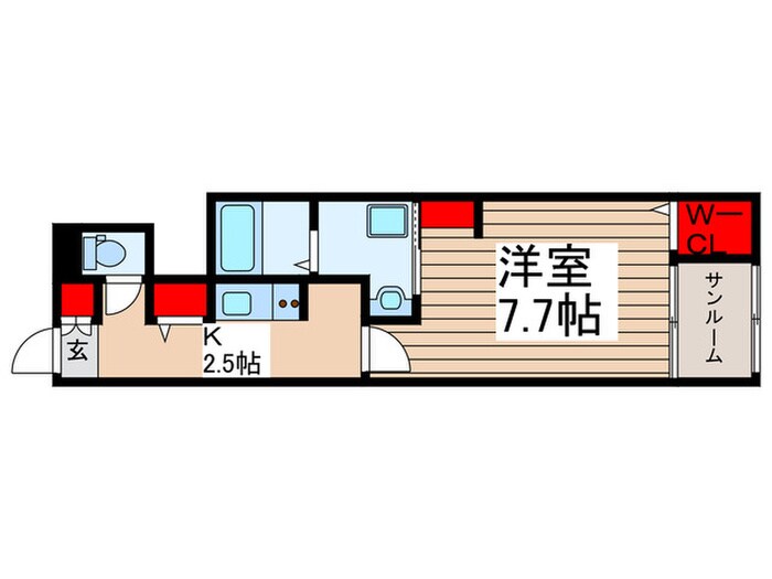 アーブルの物件間取画像