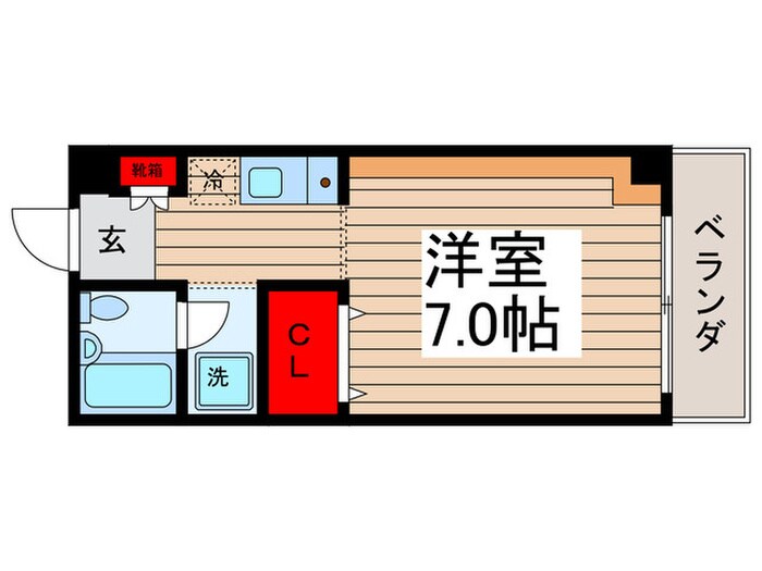 ハイツファインブル－の物件間取画像