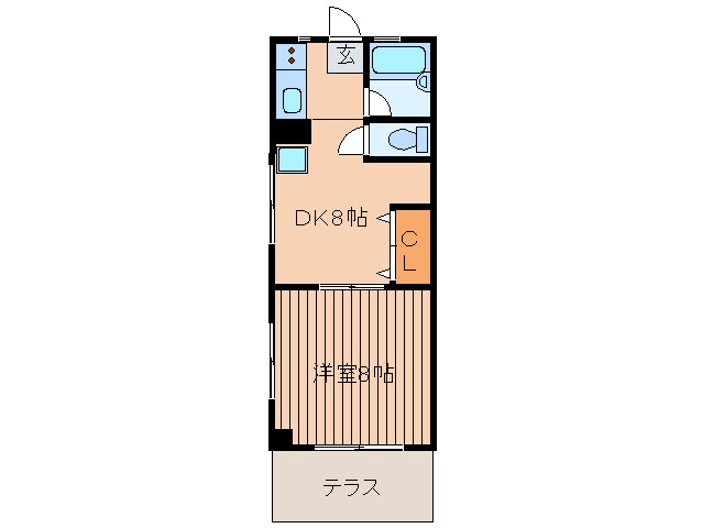 ハウスチェリー千歳台の物件間取画像