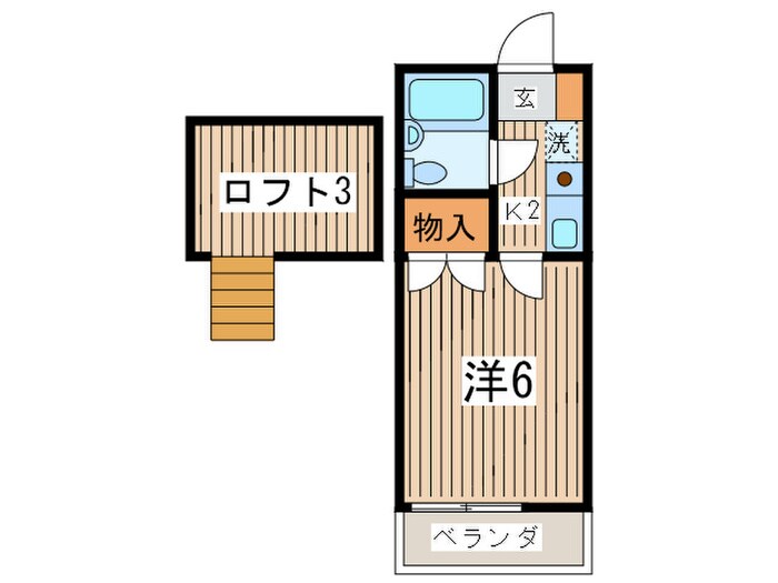 物件間取画像