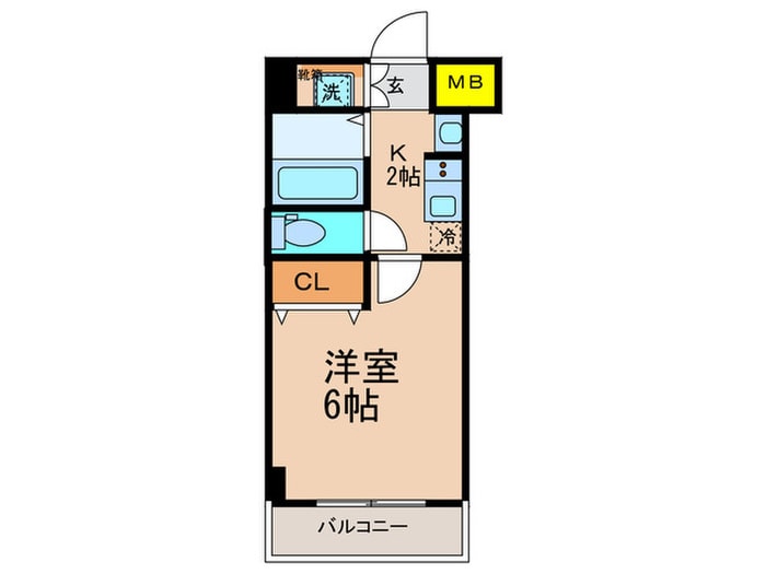 ラフィスタ品川ベイ(707)の物件間取画像