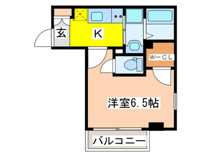 フルールバロン八王子の物件間取画像