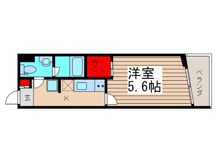 カルム西船橋の物件間取画像