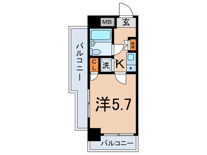 藤和シティコ－プ新大塚Ⅱ(404)の物件間取画像
