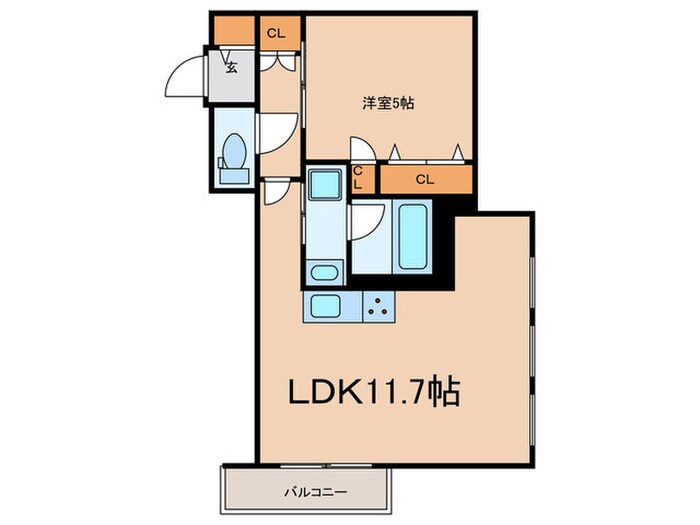 アーク千駄木の物件間取画像