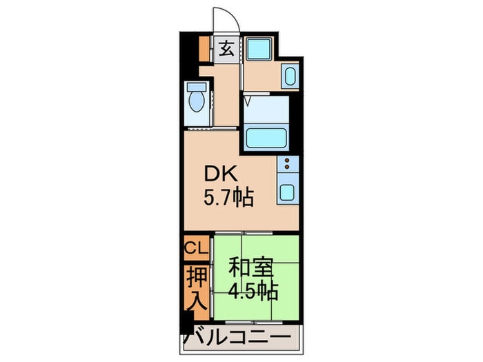 あづみの家の物件間取画像