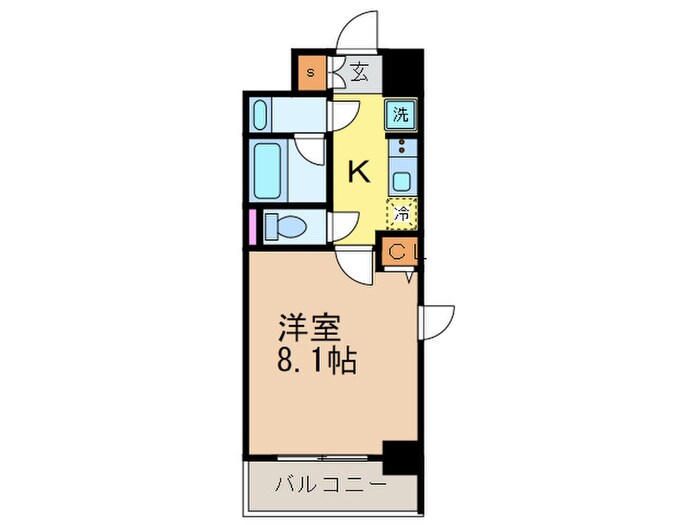 プライムアーバン門前仲町の物件間取画像