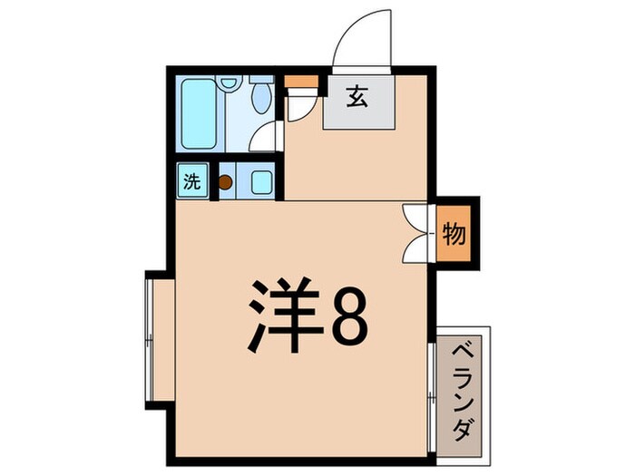 コ－ポ山下の物件間取画像