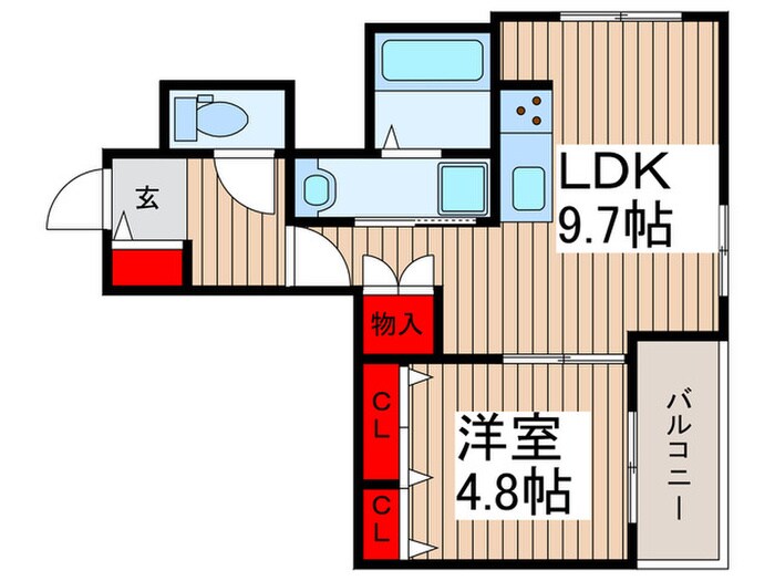 Le　Cielの物件間取画像