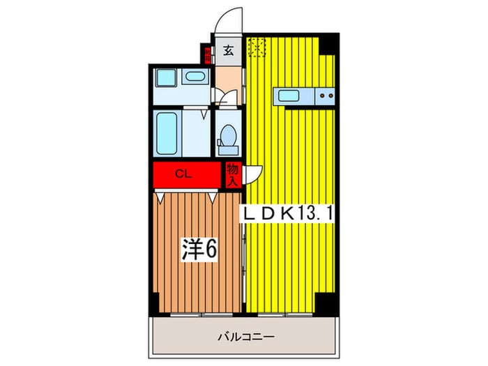 ロイヤルヒルズ浦和岸町の物件間取画像