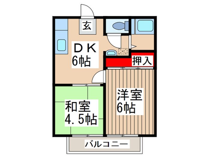 物件間取画像