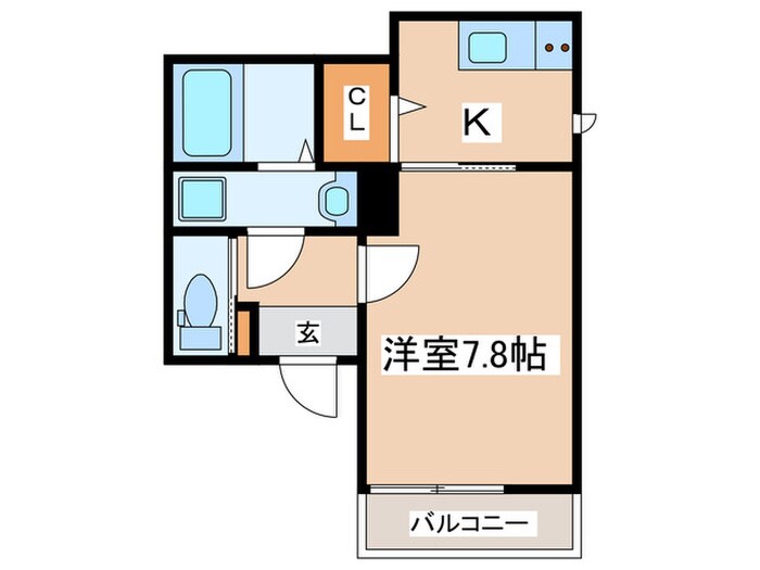 Ｂｅｓｔ　Ｓｔａｇｅ拝島の物件間取画像