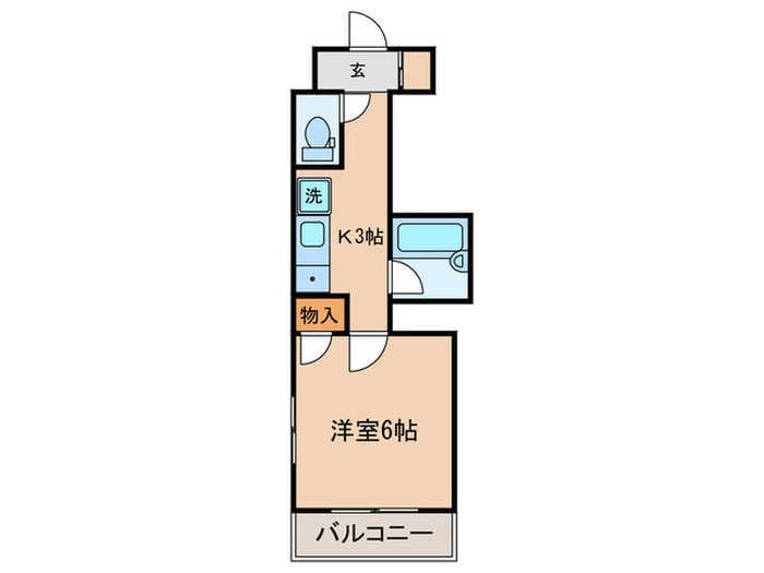 プランドールの物件間取画像