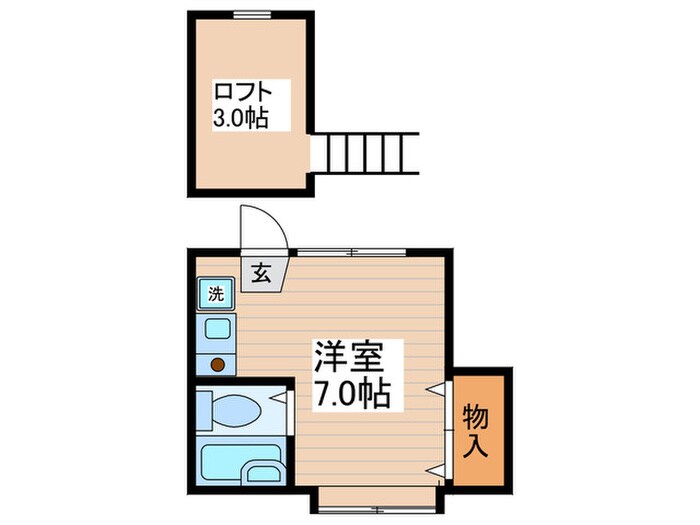 物件間取画像