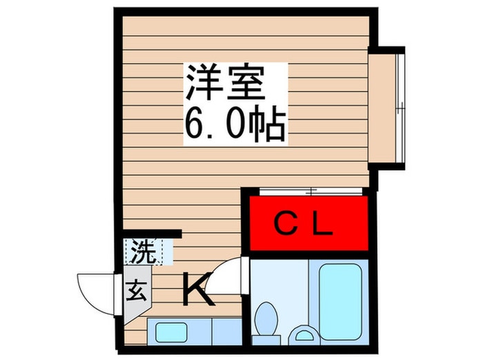 プチメゾン葛西Aの物件間取画像