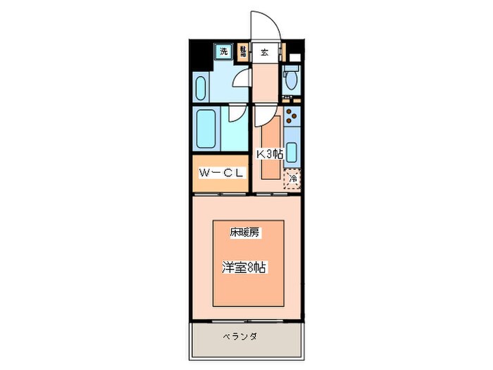 ロイヤルパ－ク多摩川２番館の物件間取画像