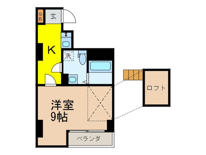 ラシクラス目白通りの物件間取画像