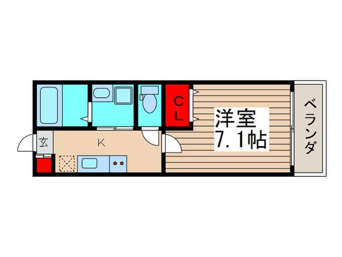 ベイシティの物件間取画像