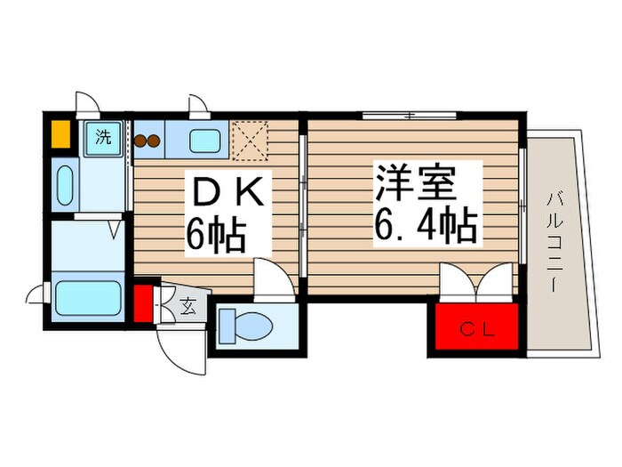 ＭＥＲＩＤＩＡＮ　ＡＮＮＥＸの物件間取画像