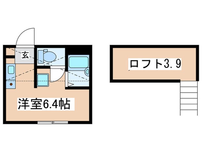 メティス古淵の物件間取画像