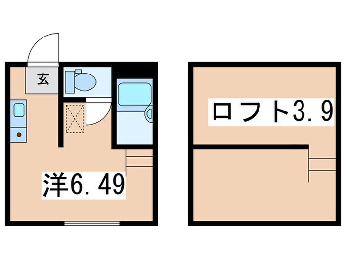 メティス古淵の物件間取画像