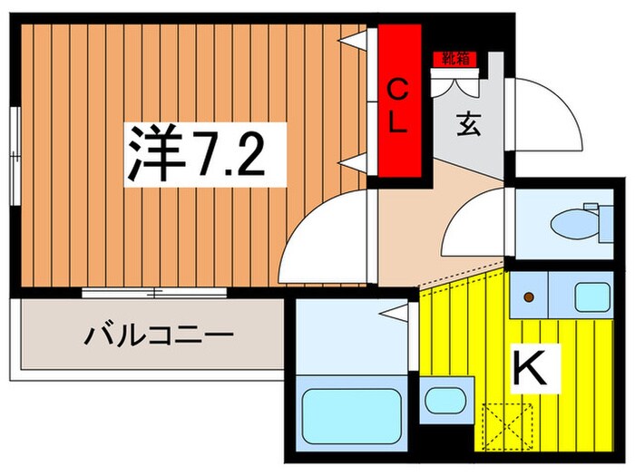 メゾン ウィスタリアの物件間取画像