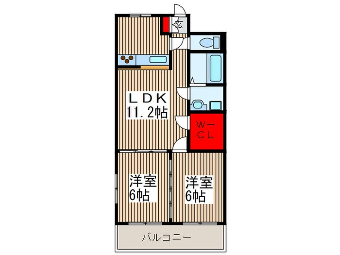 ハウス実の物件間取画像