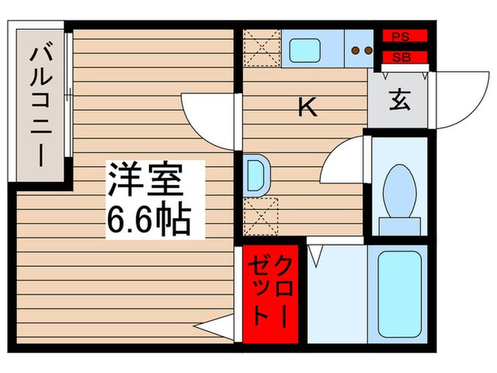 ブラン江北の物件間取画像