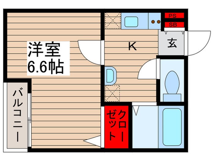 ブラン江北の物件間取画像