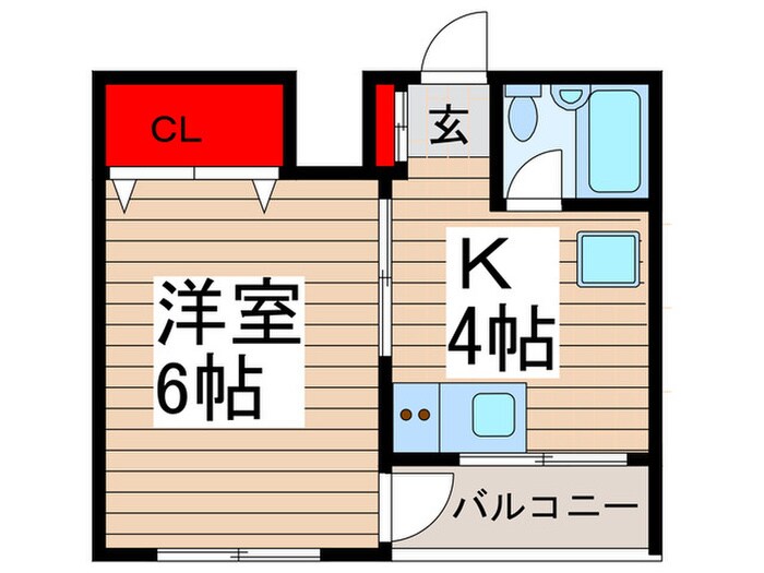 すみれビルの物件間取画像