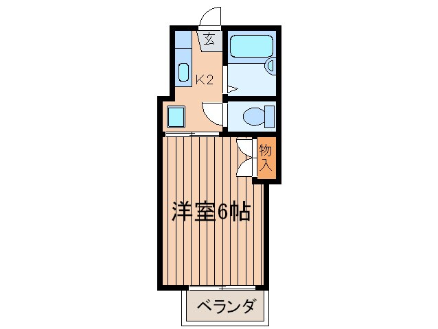 クレイス  Ｂの物件間取画像