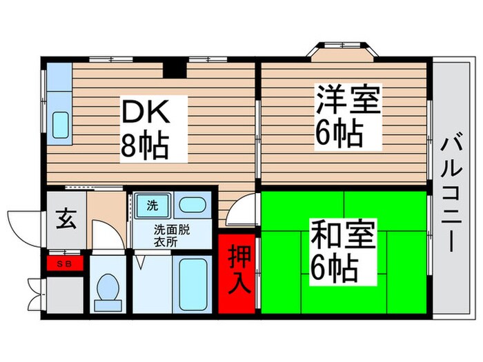 物件間取画像