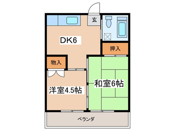 物件間取画像