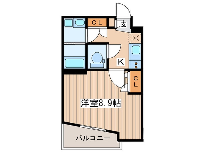 PREMIUM CUBE中野の物件間取画像