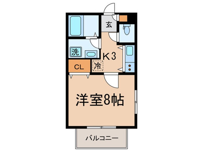 パレスコート西麻布の物件間取画像