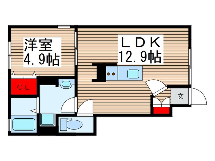 Dura　Casa松戸の物件間取画像