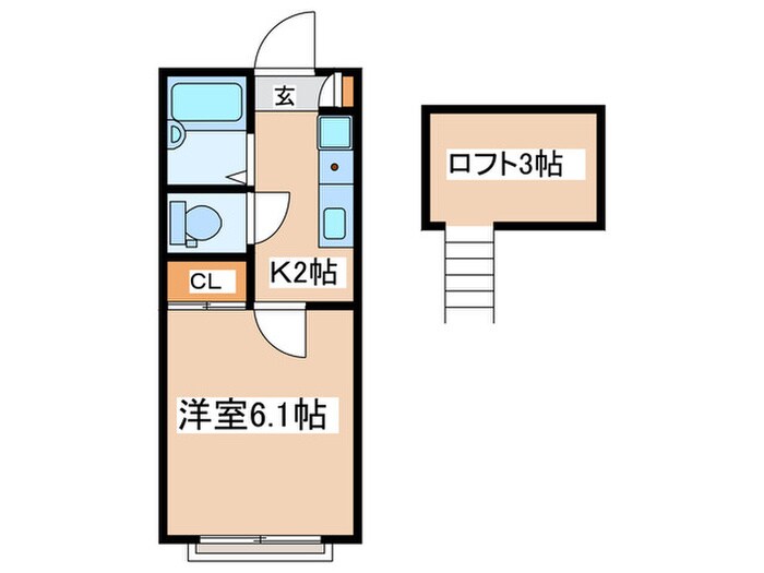 アリビオ調布の物件間取画像