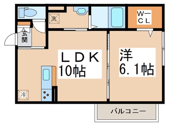 リバーポットの物件間取画像