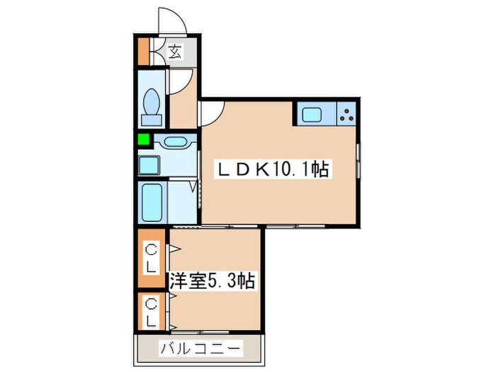 リバーポットの物件間取画像