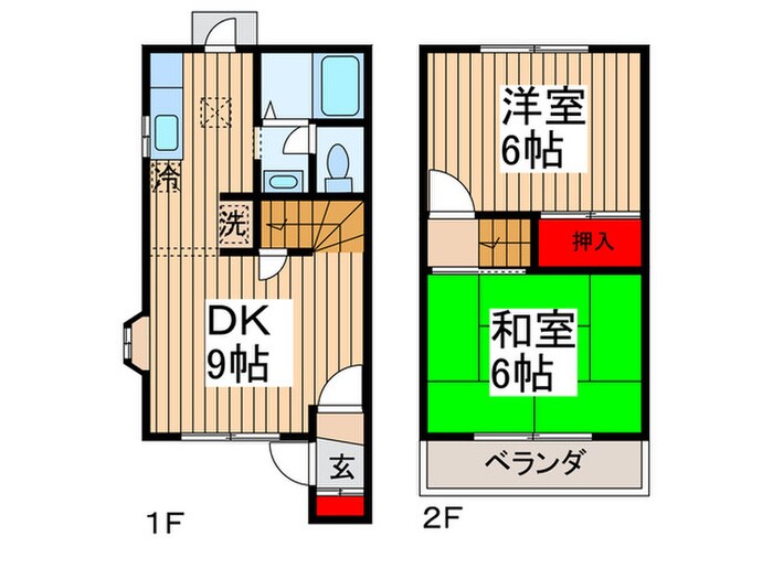 サウザン・ロードの物件間取画像