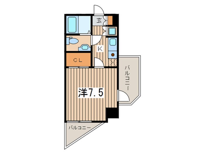 Bris登戸の物件間取画像