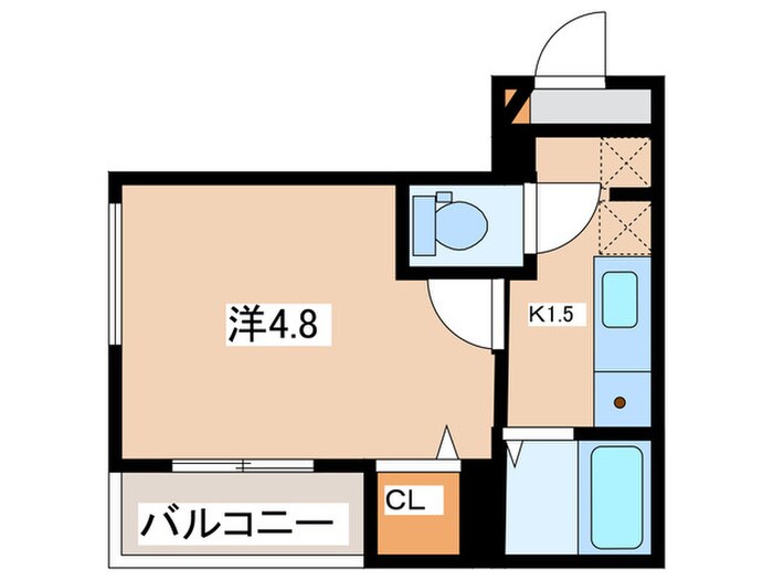 メルディア白楽の物件間取画像